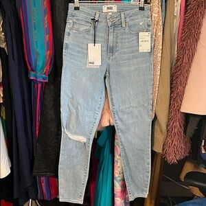 PAIGE Hoxton Crop Skinny Jean